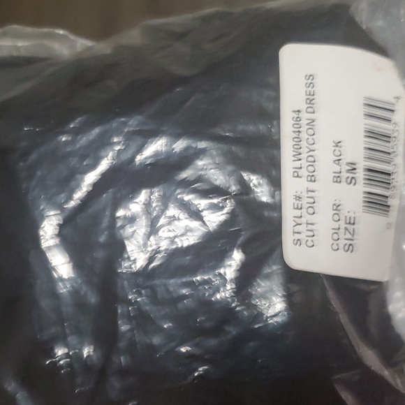 New Iheart Iron fist cut out bodycon black dress size small - Picture 9 of 9